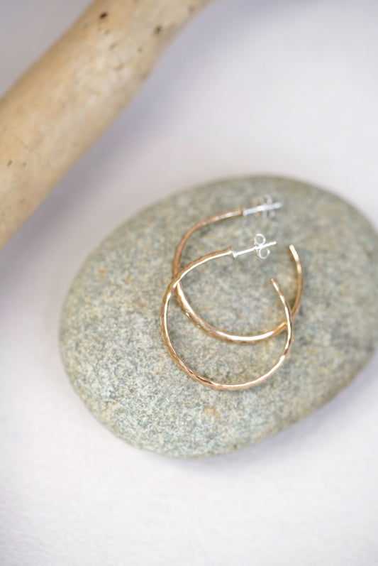 ALTHEA Hoop Earrings - Gold