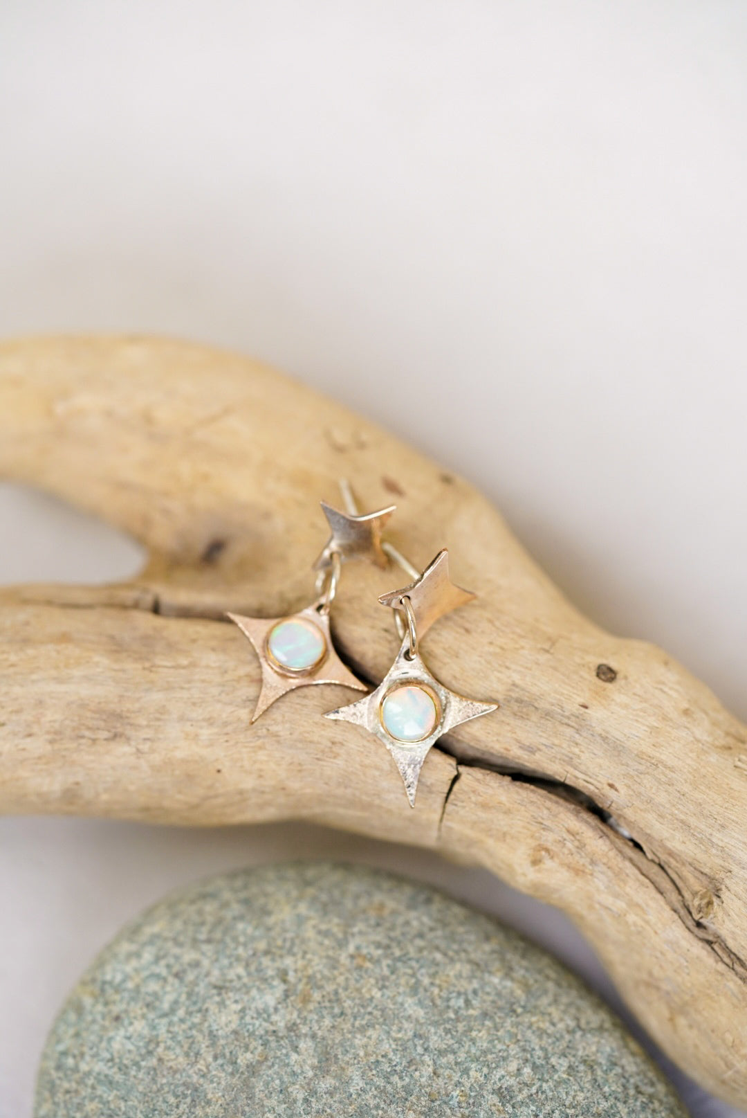 Starburst Opal Earrings
