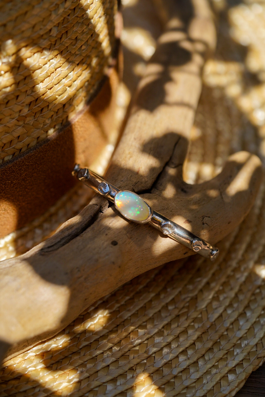 Ethiopian Opal Cuff