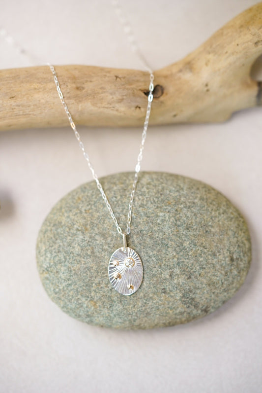 Starry Night Necklace -Diamond