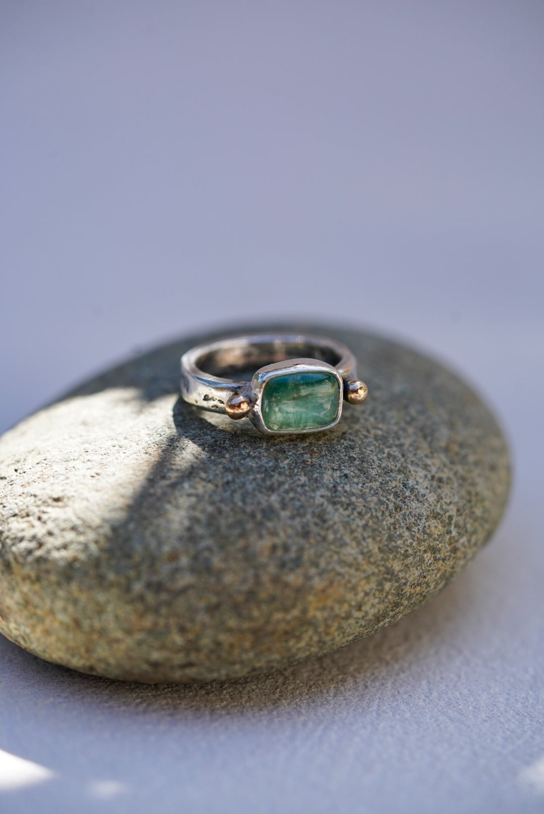 Kyanite Relic Ring - Size 7.5