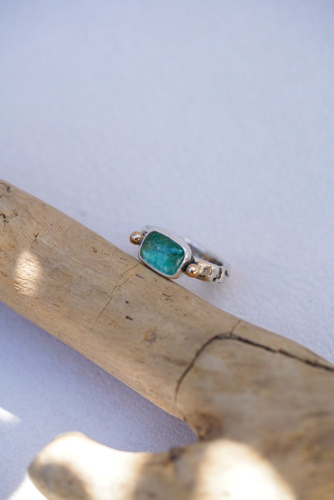 Kyanite Relic Ring - Size 7.5
