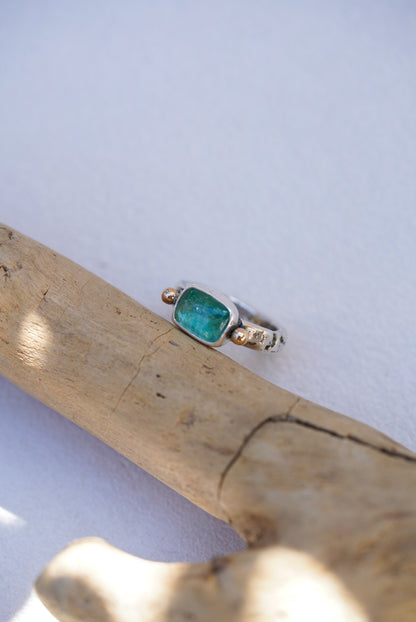 Kyanite Relic Ring - Size 7.5
