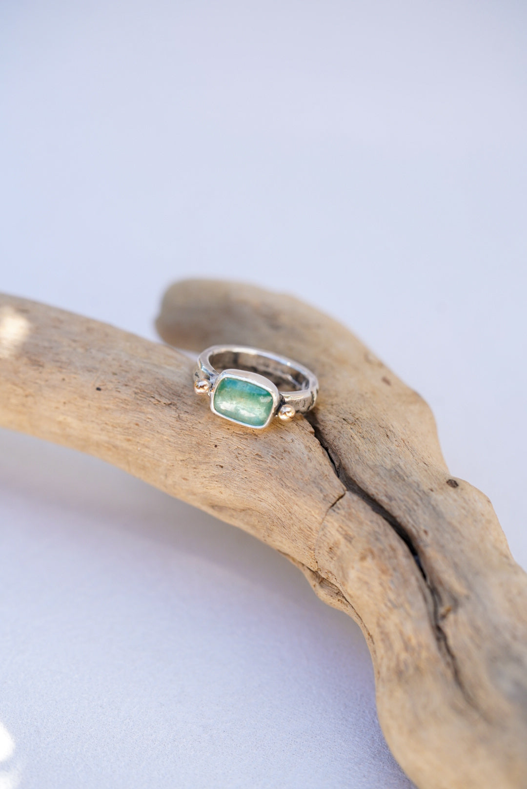 Kyanite Relic Ring - Size 7.5