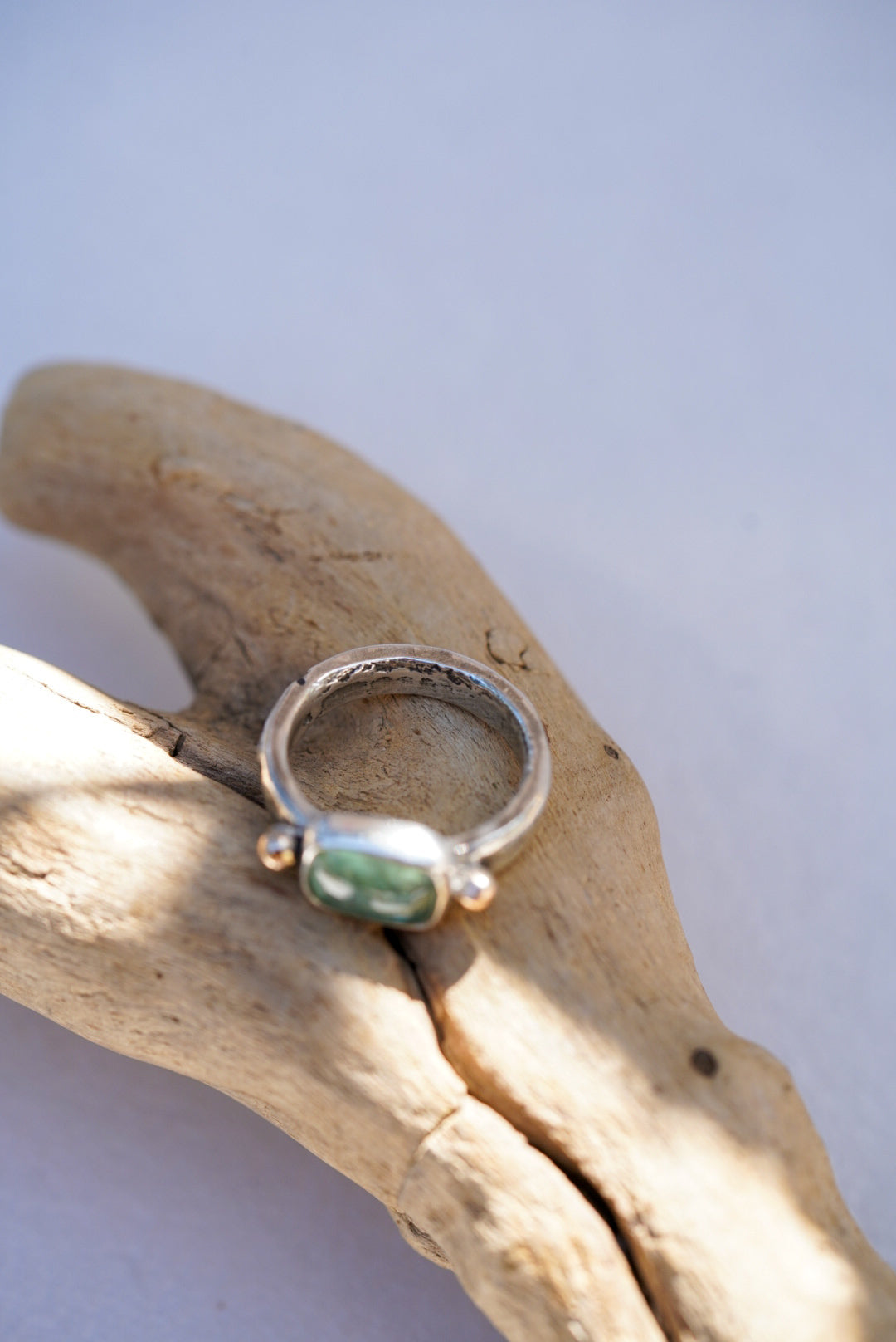Kyanite Relic Ring - Size 7.5