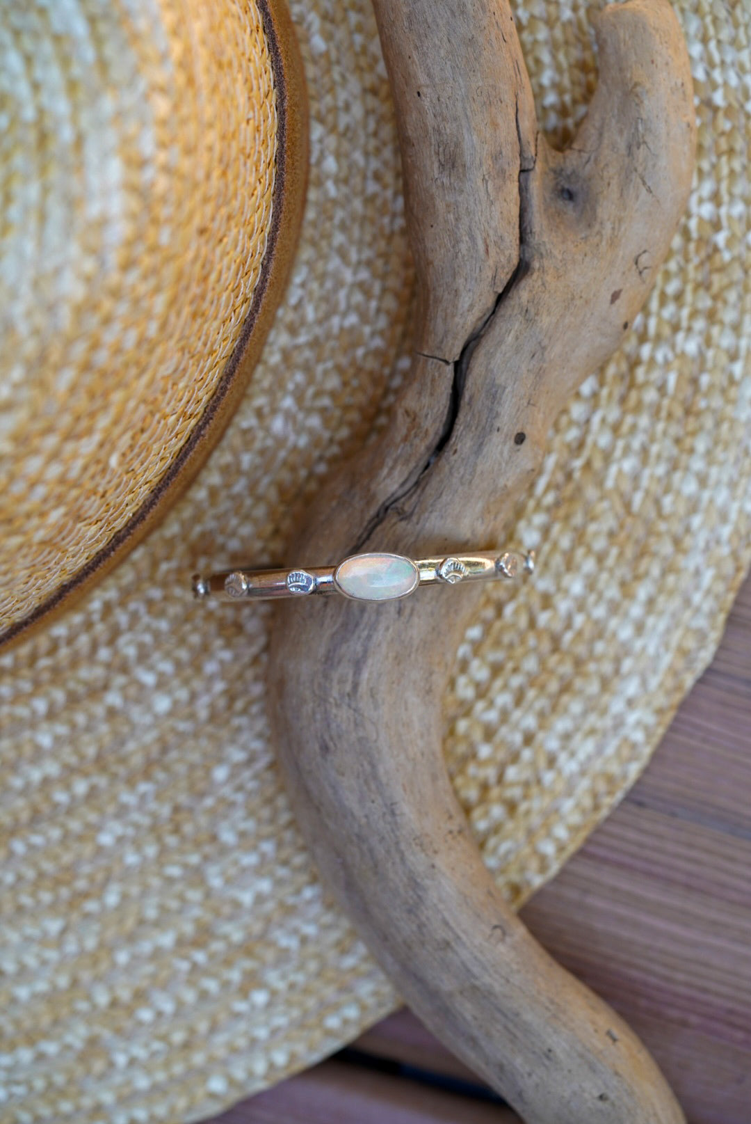 Ethiopian Opal Cuff