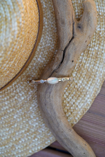 Ethiopian Opal Cuff