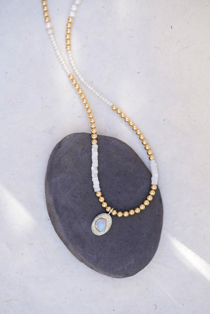 Mermaid Coin Necklace